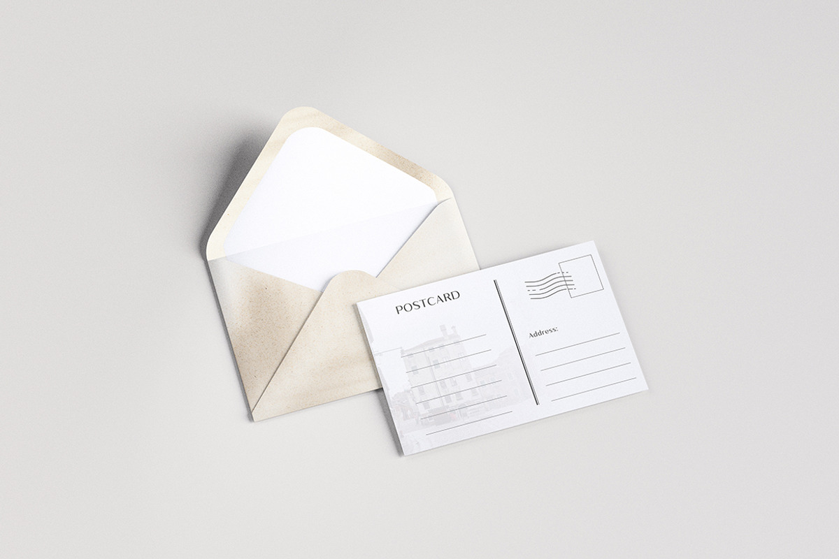 Postcard Mockup, a Card Template by graphicstory (Photo 5 of 5)
