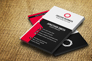 Corporate Business Card CM048, a Business Card Template by annozio (Thumbnail 3 of 4)