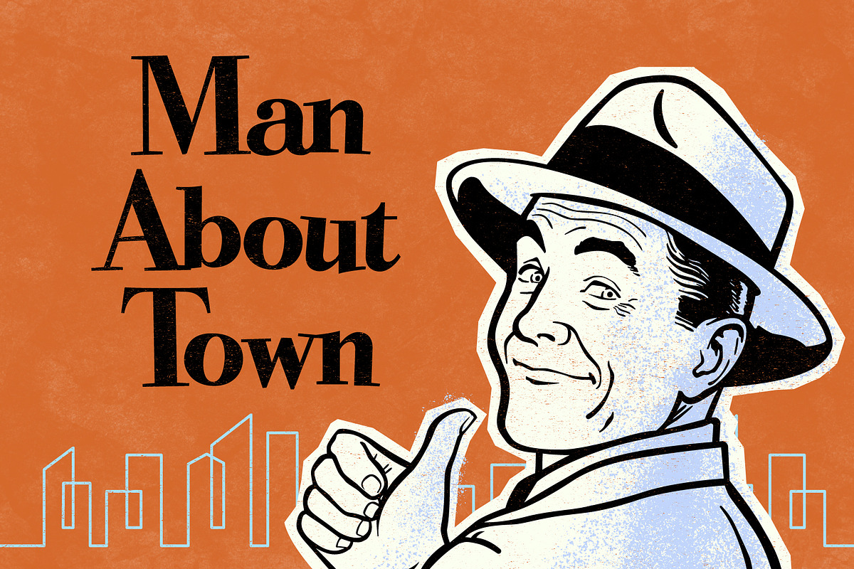Wiseacre | Retro Modern Font!, a Serif Font by StudioWorks (Photo 9 of 9)