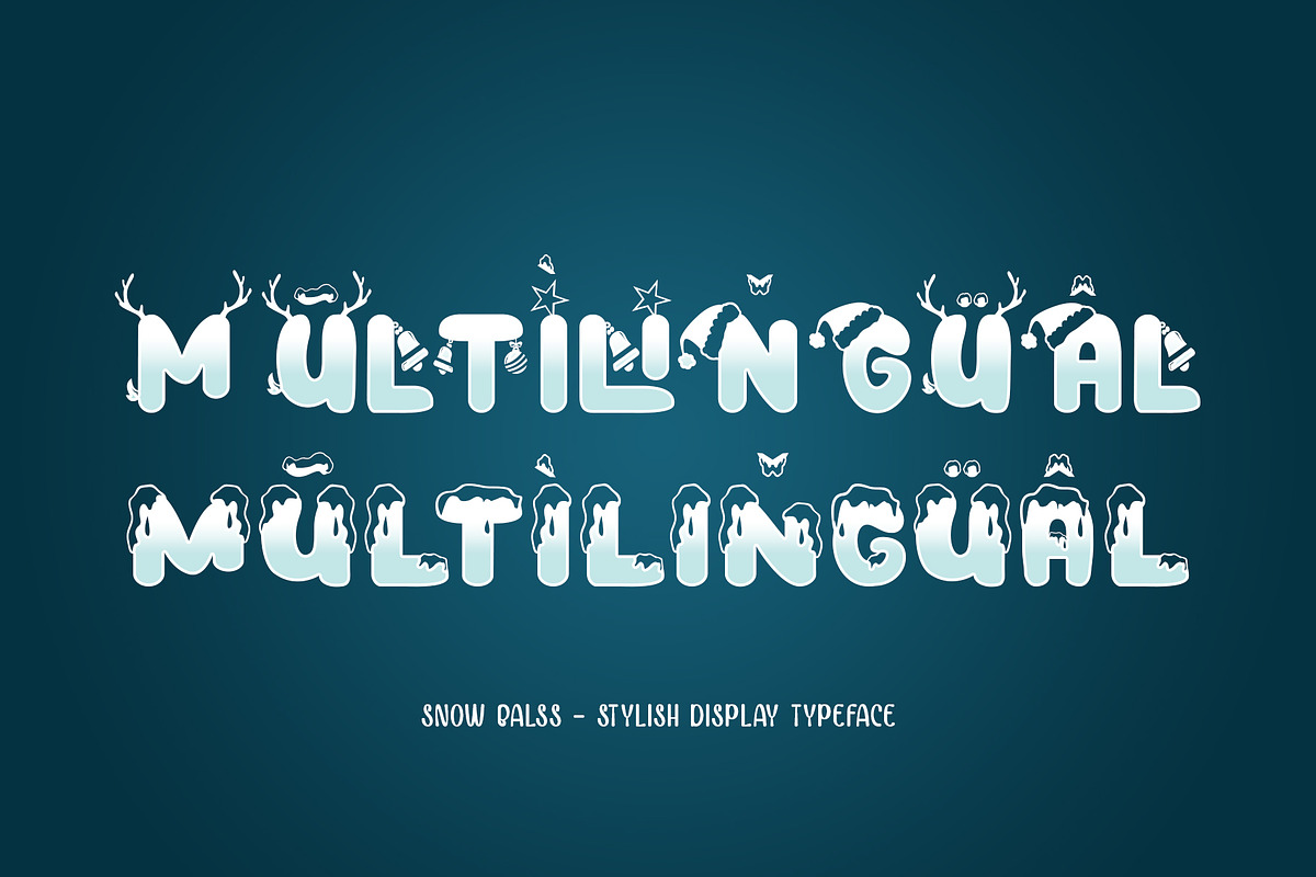 Snow Bells, a Symbol Font by Burntilldead (Photo 7 of 11)