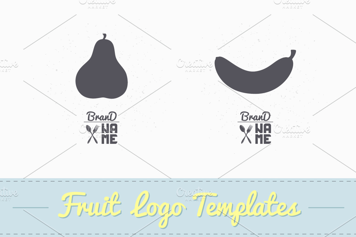 4 Fruit Logos, a Branding & Logo Template by Zhemchuzhina (Photo 4 of 4)