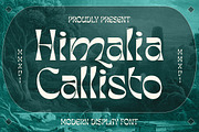 Himalia Callisto, a Serif Font by Dora Typefoundry (Thumbnail 1 of 11)