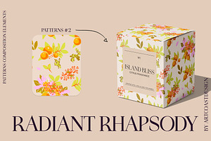 Radiant Rhapsody Vector Patterns