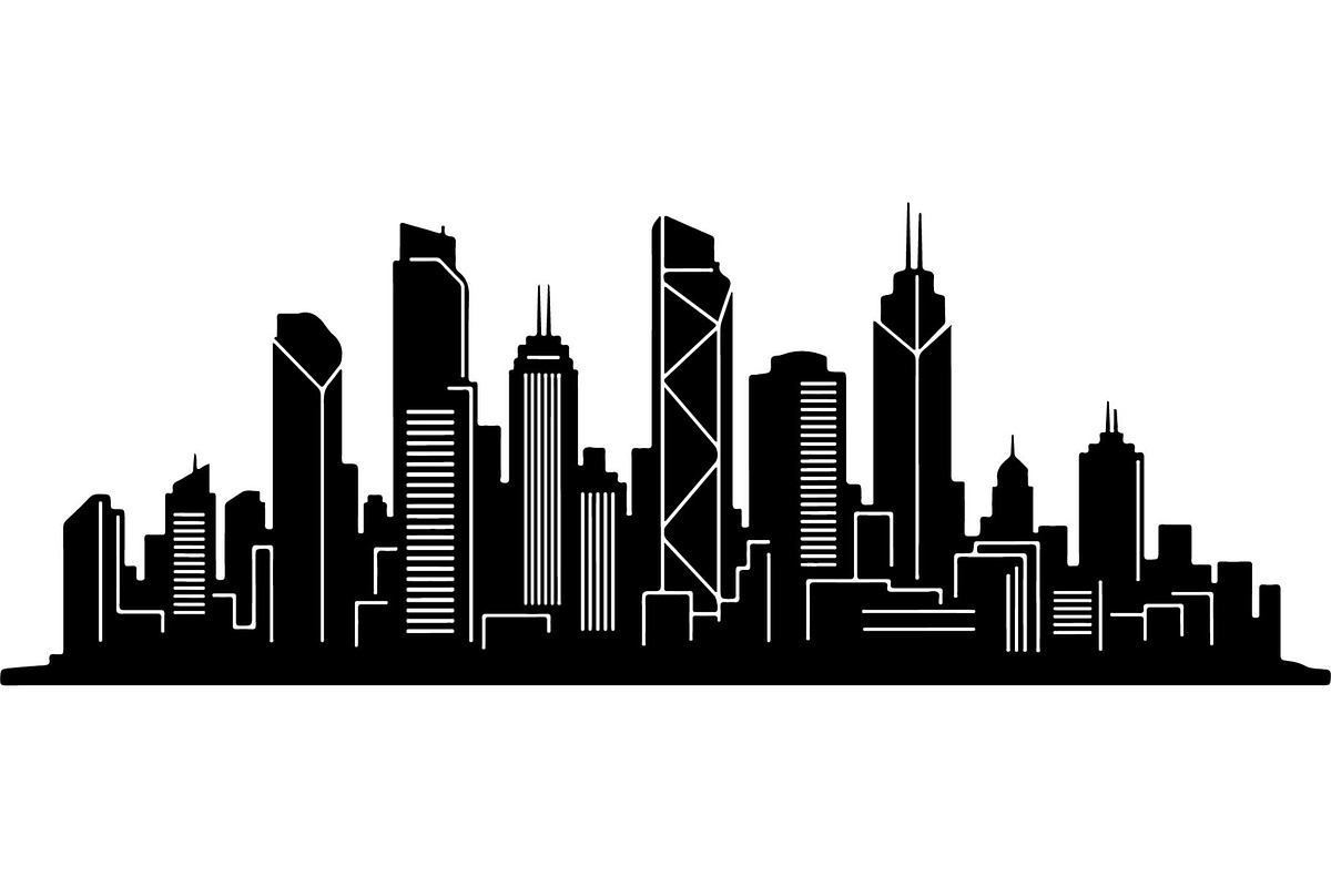 City Skyline Silhouette Bundle, an Object Graphic by Creativeshirt (Photo 13 of 20)