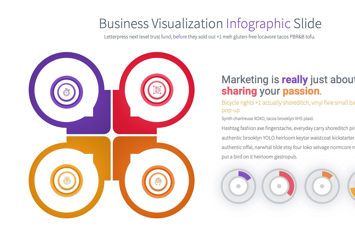 Business Visualization PowerPoint In, a Presentation Template by Pulsecolor