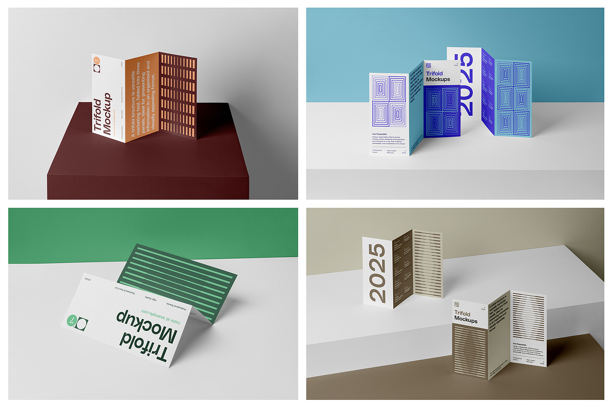 Flayer Trifold and Brochure Mockups, a Mockup by Mr.Mockup™ (Photo 10 of 18)