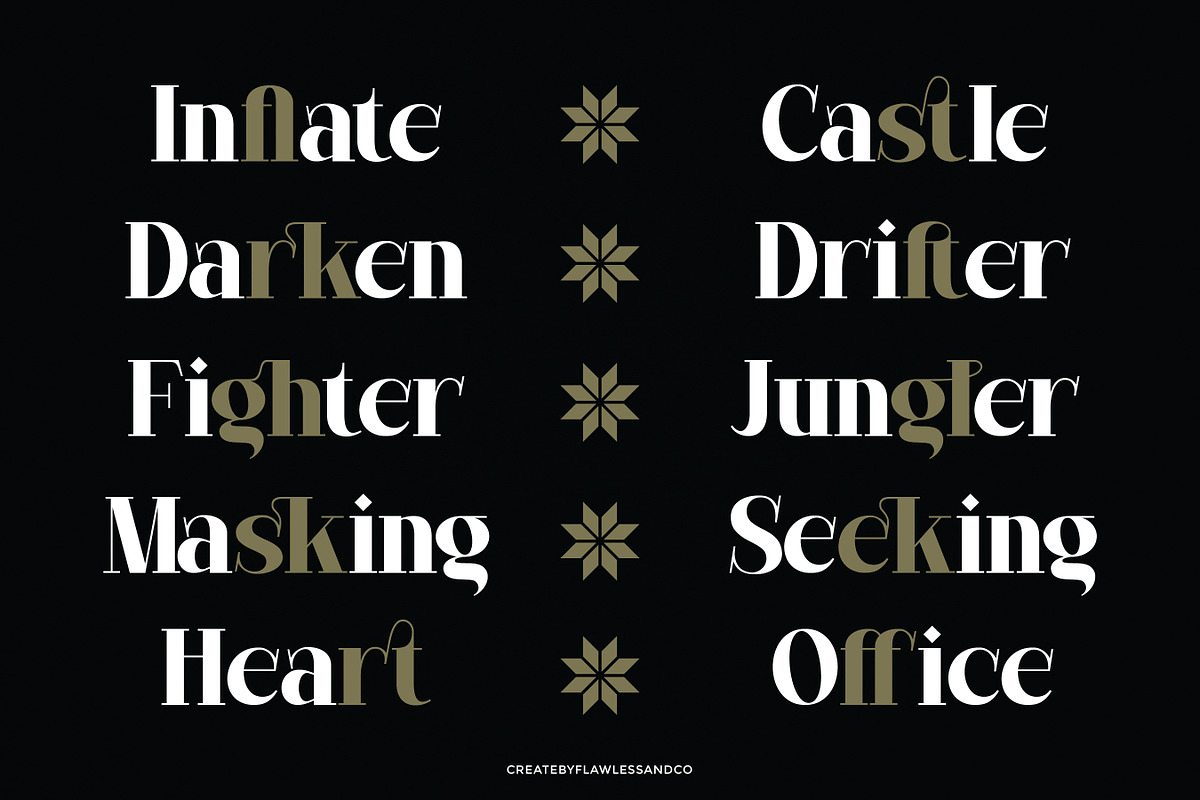 Maglicta - Display Serif Font, a Sans Serif Font by Flawless And Co (Photo 9 of 10)