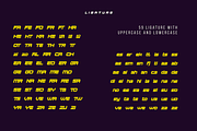 Aougtron | Athletic Font, a Font by twinstd (Thumbnail 12 of 14)