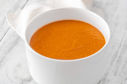 Bisque - famous French seafood soup, a Food & Drink Photo by Alexander Prokopenko