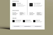 Minimal Resume, a Resume Template by MightyDesign (Thumbnail 3 of 8)