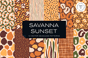 Abstract Animal Print Pattern Set, a Pattern Graphic by Rxmi Studio (Thumbnail 1 of 9)