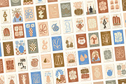 GALLERY WALL ART BOHO POSTER SET, a Decorative Illustration by Ayya Studio (Thumbnail 13 of 17)