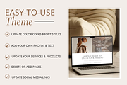 Creme Wix Landing Page Template, a Landing Page Template by Turia Avenue (Thumbnail 3 of 5)
