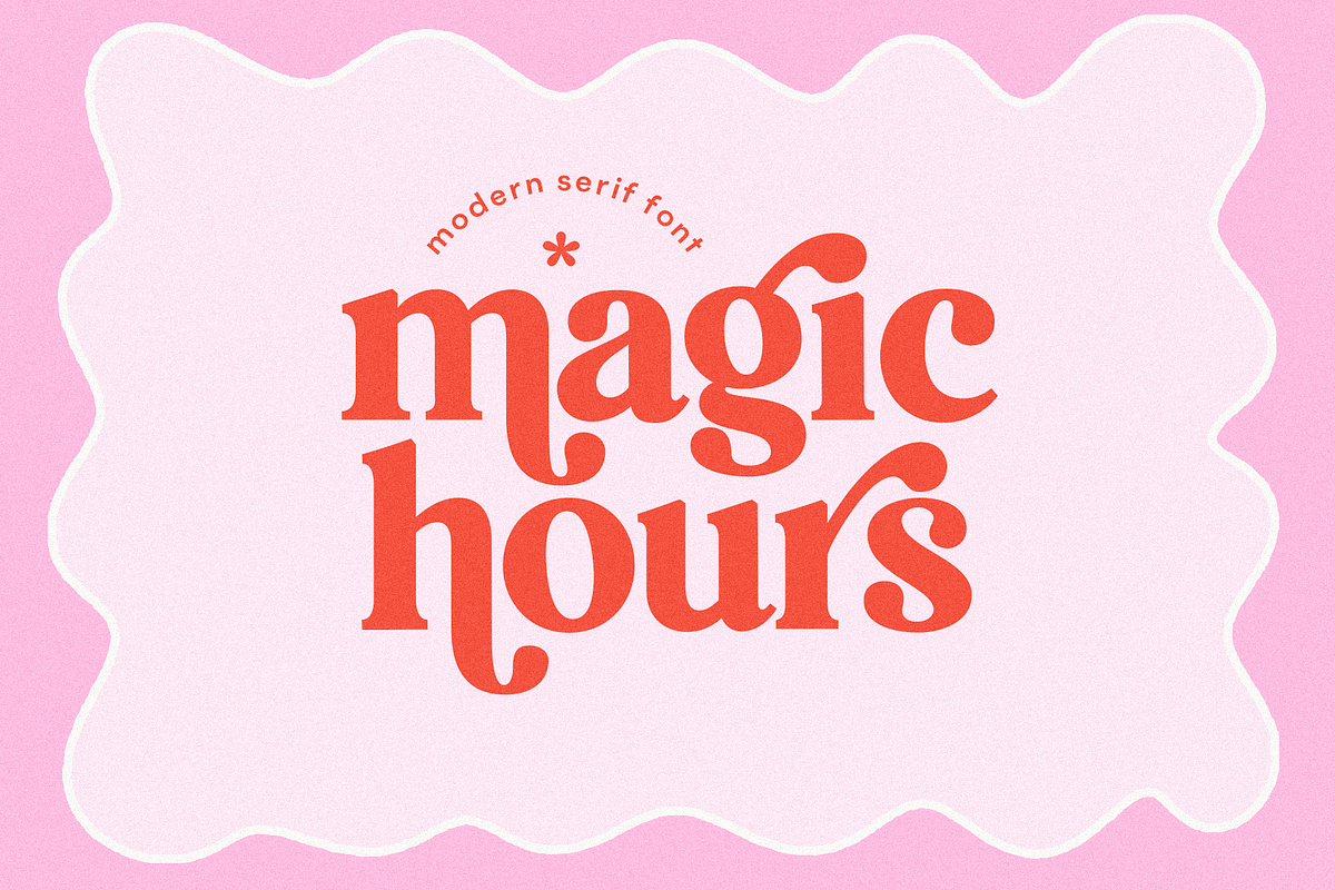 Magic Hours | Modern Serif Font, a Serif Font by KA Designs (Photo 1 of 17)