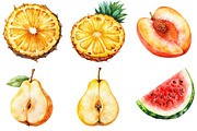 Fresh Summer Fruit PNG Bundle, an Illustration by Pixels.Craft (Thumbnail 10 of 10)