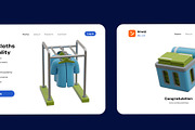 Cleaning & Housekeeping 3D Icon Set, an Environmental 3D Model by orenjidesign (Thumbnail 5 of 8)