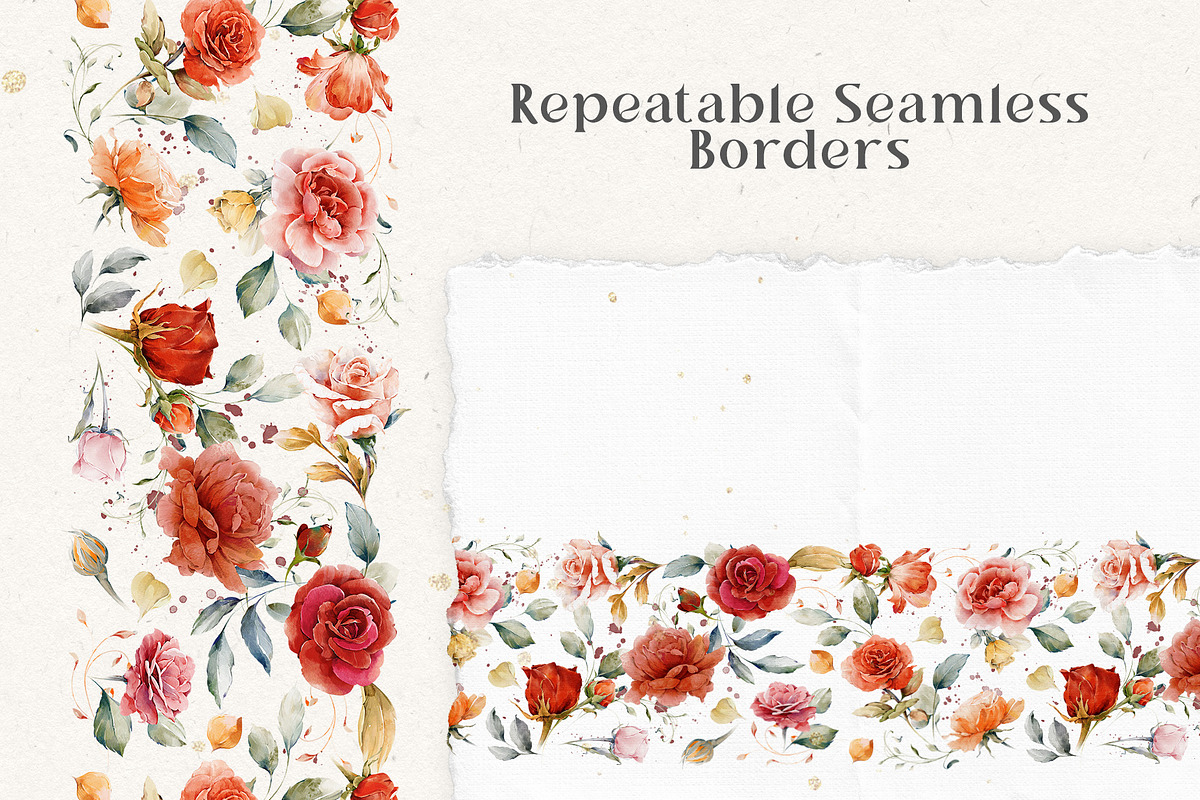 Watercolor Rose Collection, a Decorative Illustration by Damian Roh (Photo 11 of 16)