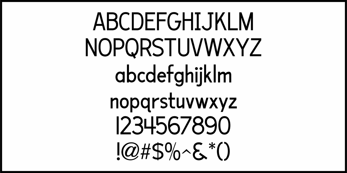Schoolroom JNL, a Sans Serif Font by Jeff Levine Fonts (Photo 3 of 5)