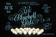 Bluebell - 6 fonts -Sale, a Script Font by Fenotype (Thumbnail 1 of 9)