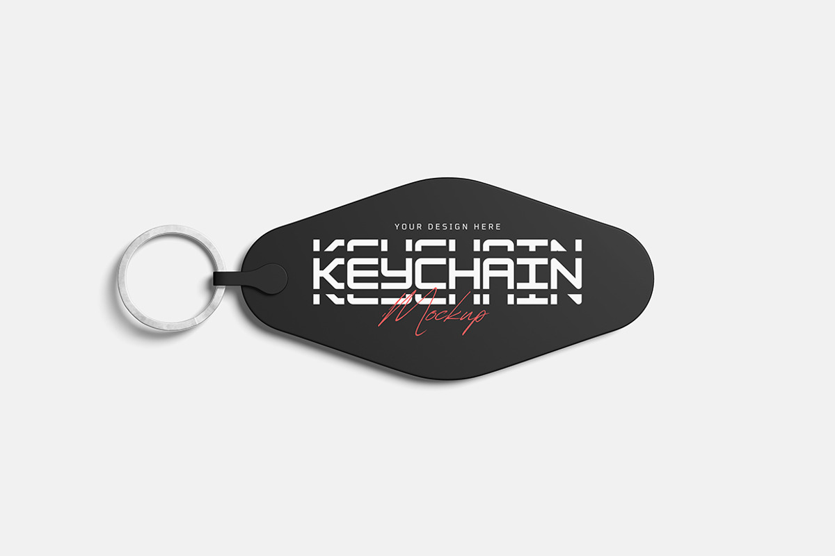 Keychain Mockup, a Product Mockup by bimockup (Photo 3 of 6)