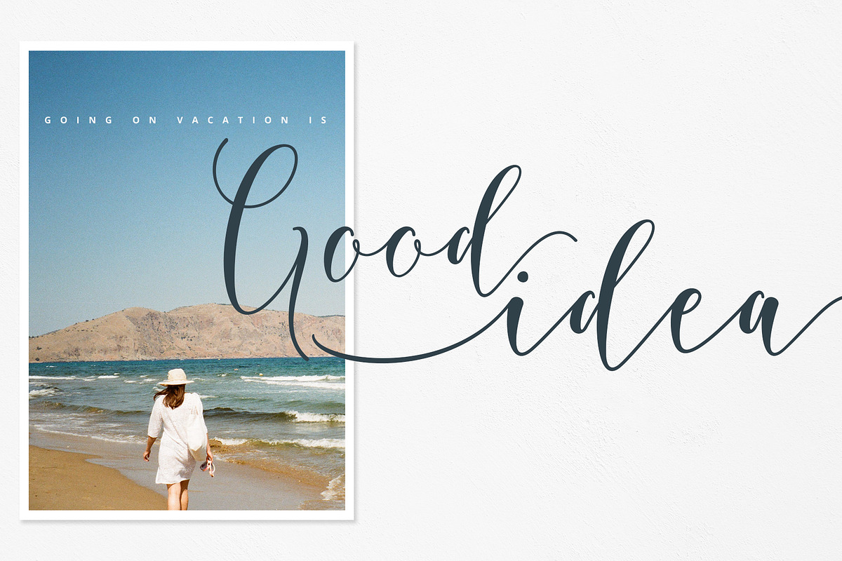 Update! Rosetica Smooth Script, a Script Font by FadeLine Studio (Photo 6 of 9)