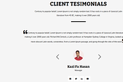 Salamat || Personal Portfolio, a HTML Template by Xoventech (Thumbnail 4 of 5)