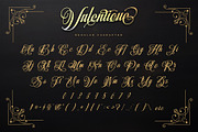 Valentique - Romantic calligraphy, a Script Font by Letterara (Thumbnail 11 of 15)