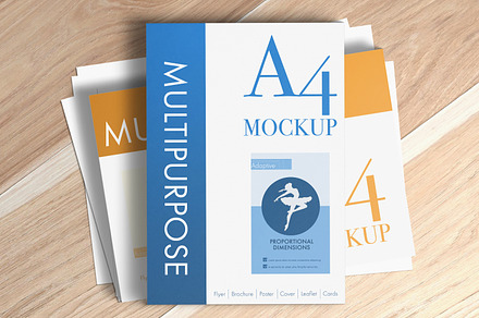 Minimalist multipurpose cards Mockup