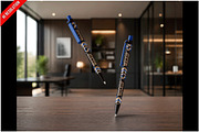 Two Pens Mockup PSD, a Pens & Pencil Mockup by Bruno's Shop (Thumbnail 1 of 3)