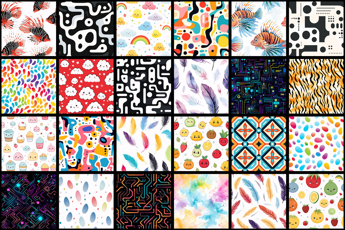 Abstract Seamless Pattern, a Pattern Graphic by Forhadx5 (Photo 5 of 21)