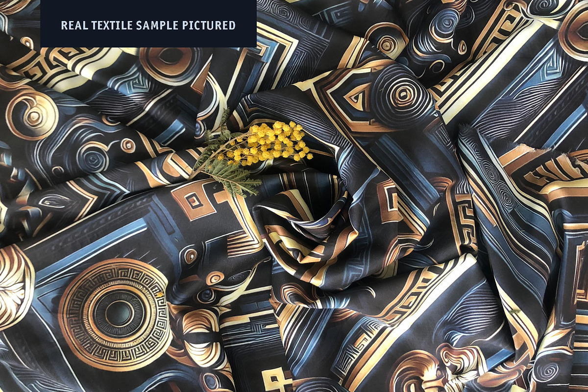 Luxurious Art Deco & Baroque Pattern, a Texture Illustration by ARSCOR (Photo 6 of 6)