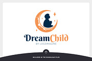 Dream Child - Boy Logo Template, a Branding & Logo Template by LOGOMAGINE (Thumbnail 9 of 16)