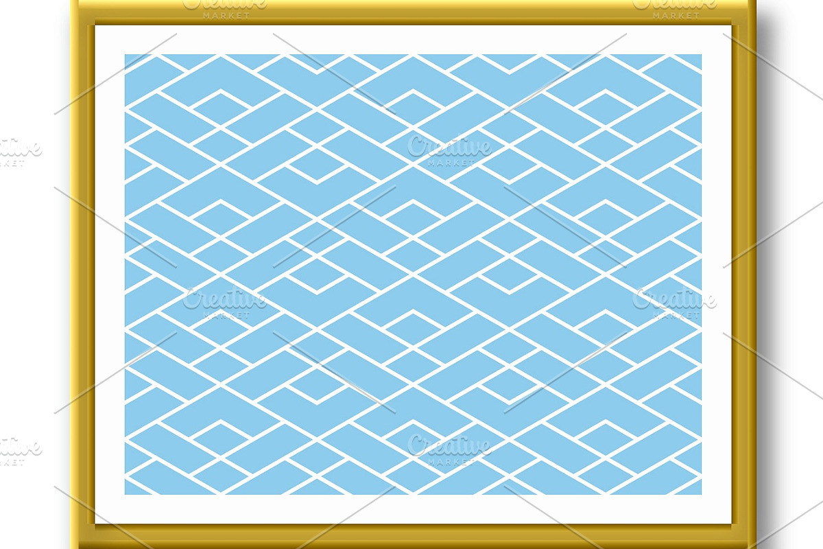 The geometric pattern with lines, a Background Graphic by RODINA (Photo 2 of 3)