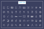 Education-School Line Icons V2, an Outline Icon by Jumbo Icons (Thumbnail 4 of 5)