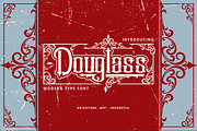 Douglass - blackletter, a Blackletter Font by Brightone (Thumbnail 1 of 8)