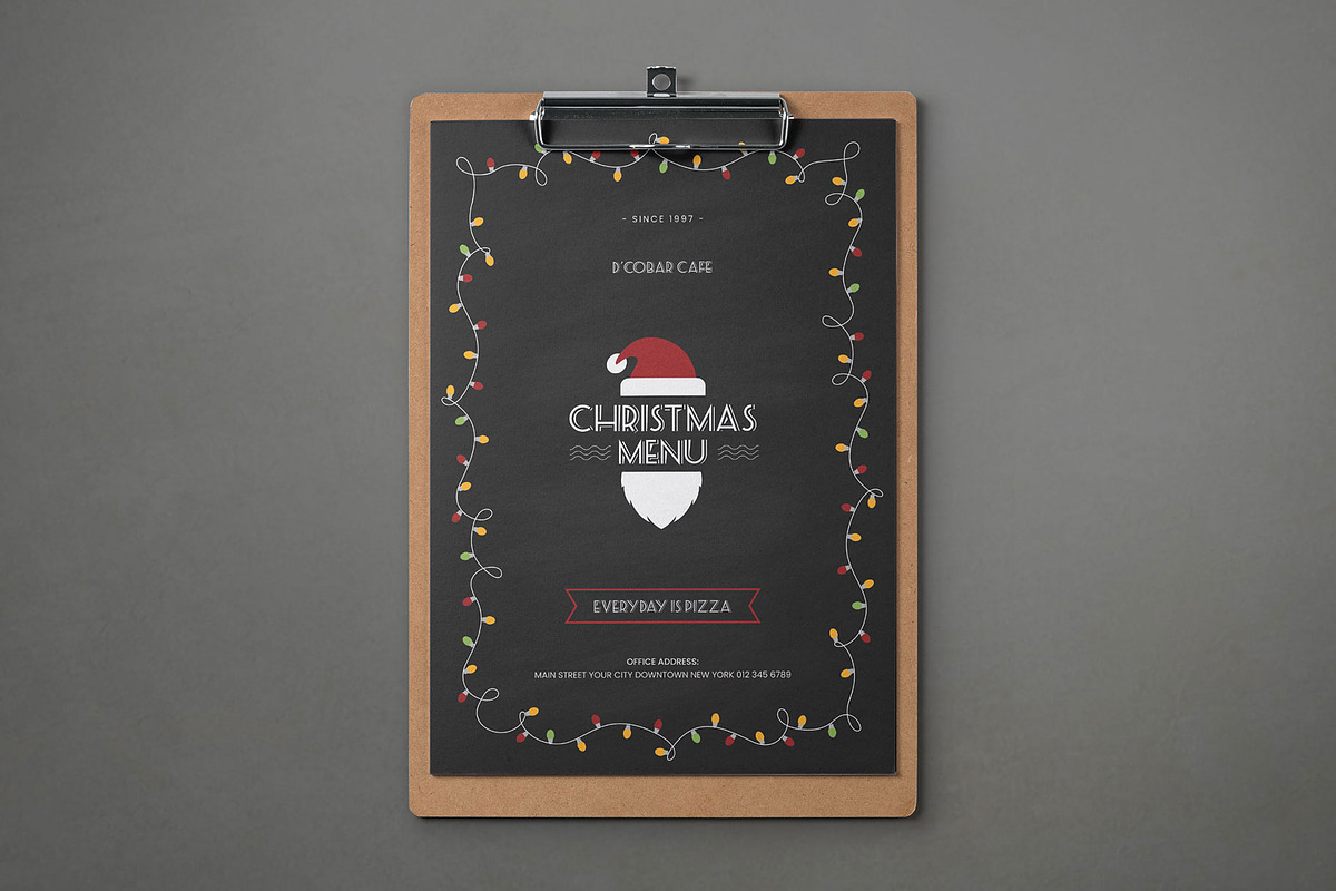 Christmas Menu, a Templates & Theme by Graphr (Photo 1 of 3)