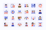 275 Flat Business Icons, an Emoji Icon by Creative Stall (Thumbnail 5 of 11)