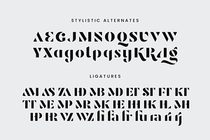 Raginy - Stencil Sans