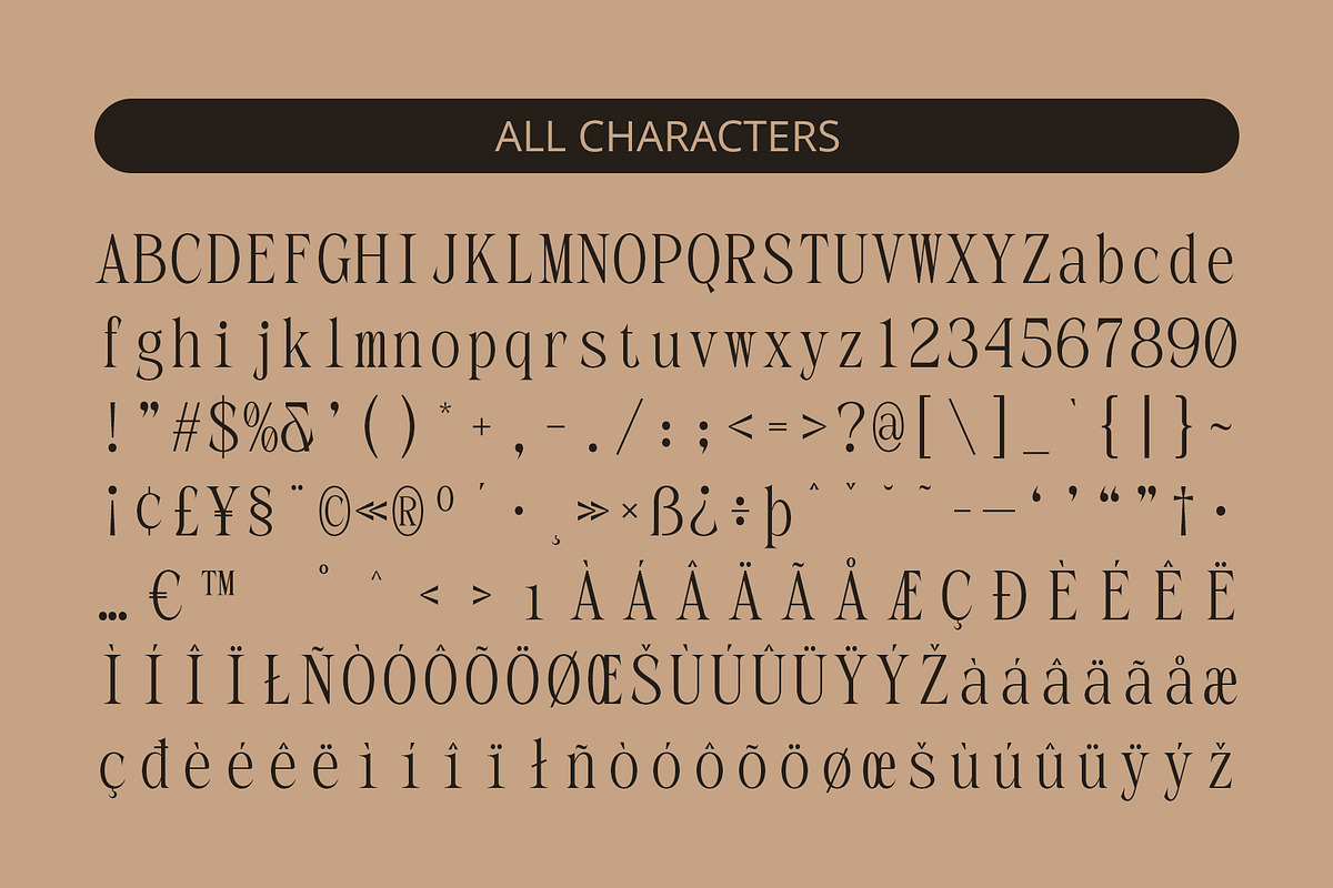 CS Gleda Mono – Monospaced Font, a Serif Font by Craft Supply Co. (Photo 8 of 8)