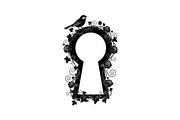 Floral Keyhole Frame SVG Bundle, an Illustration by Designs_River (Thumbnail 8 of 31)