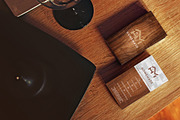 Wooden Business Card Pack [Vertical], a Business Card Template by Nikolozgraphic (Thumbnail 7 of 9)