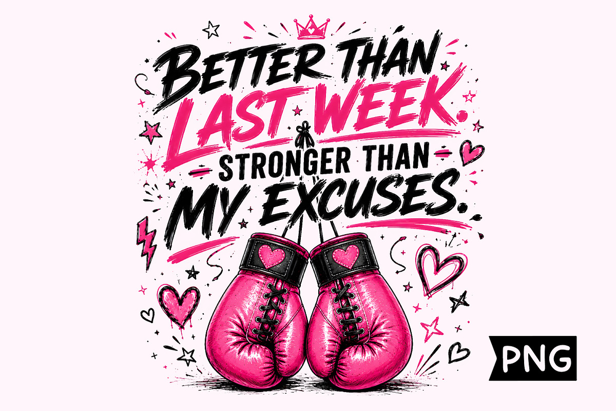 Stronger Than My Excuses, a Sport Illustration by Creative Art (Photo 1 of 3)