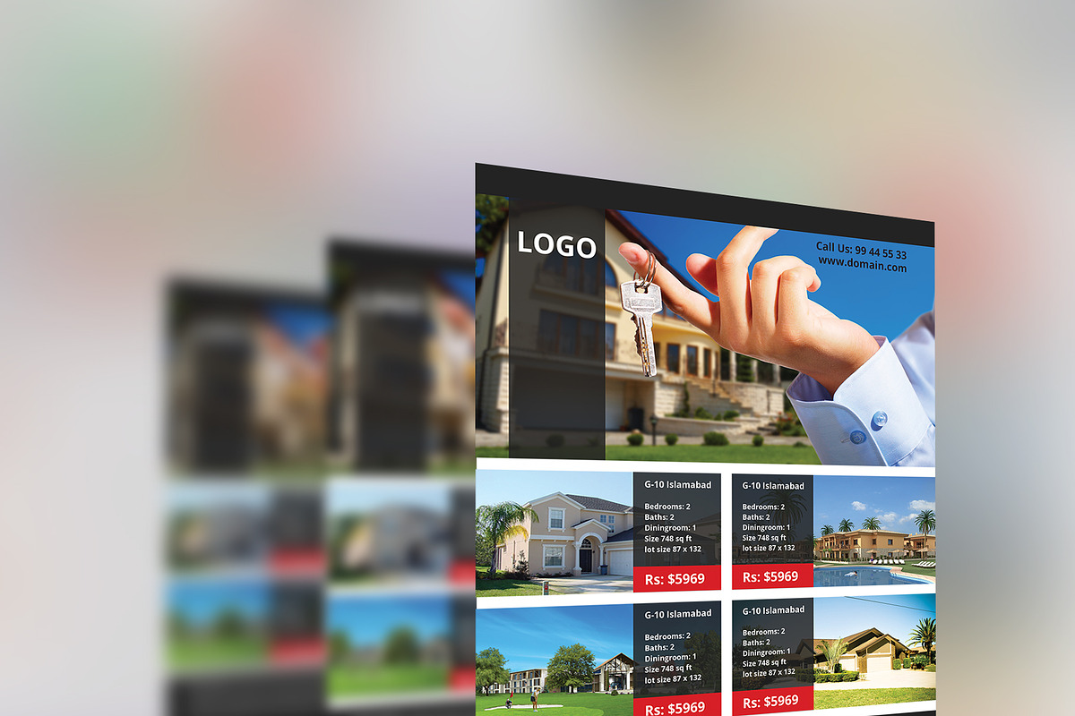 Property Flyer Design, a Flyer Template by Sajida Salim (Photo 2 of 2)