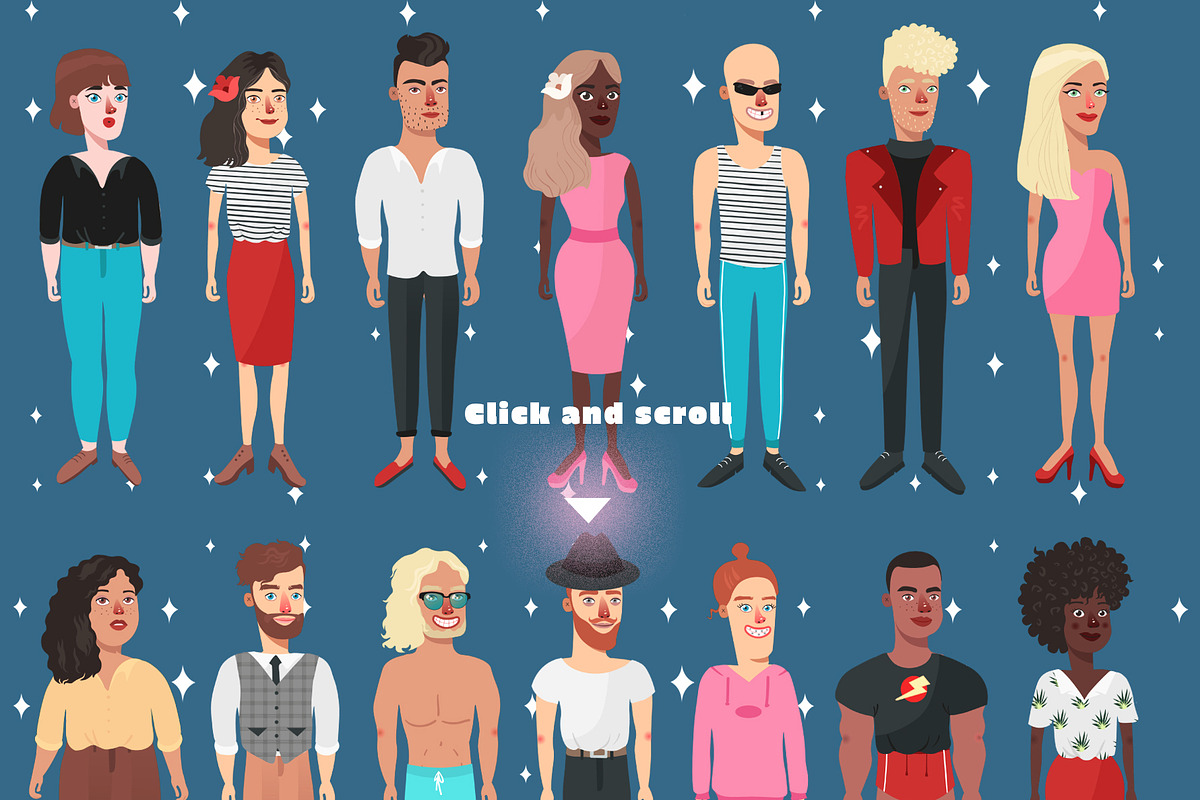 CREATE YOURSELF - portrait creator, a Graphic by Steve's shop (Photo 3 of 12)