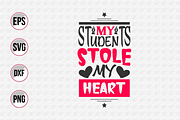 Teacher typographic svg bundle., a Graphic by Uniquesvg99 (Thumbnail 3 of 18)