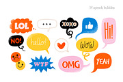 Trendy Cartoon Illustrations Set, an Illustration by Moonery's (Thumbnail 8 of 15)