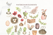 -30% Easter bunny. Spring watercolor, an Animal Illustration by Kate Macate (Thumbnail 12 of 15)