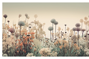 Zewe Collection · Zen Flowerscape, a Texture Illustration by milatovar (Thumbnail 13 of 20)