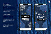 Y2K Denim Vibes Canva Templates, a Marketing Template by JaoGam (Thumbnail 5 of 6)