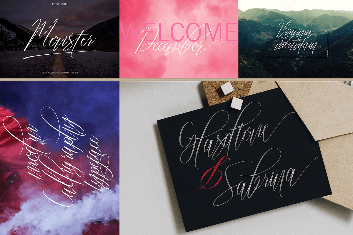 THE COLLECTION BUNDLE, a Script Font by danti (Photo 23 of 31)